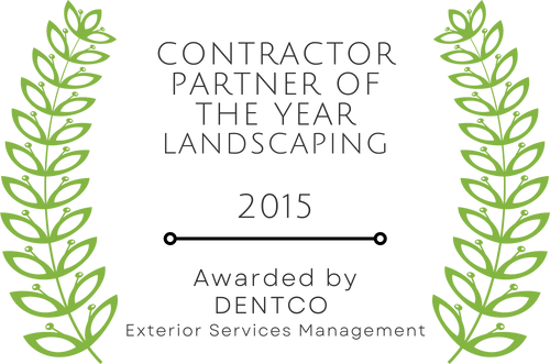 2015 Landscaping Award from DENTCO
